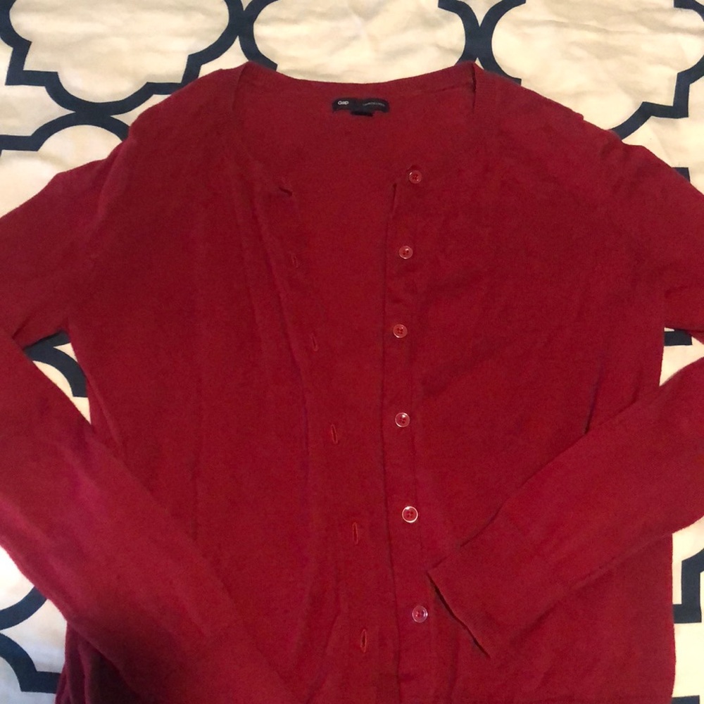 Red Cardigan